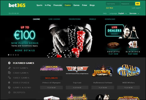 bet365 zevkli hızlı canlı casino oyunları